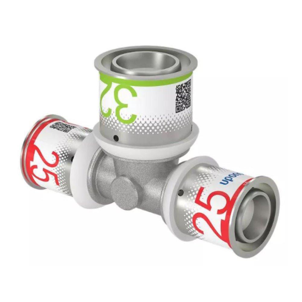 Uponor S - Press Plus réz T - idom szűkített 25 - 32 - 25