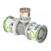 Uponor S - Press Plus réz T - idom szűkített 32 - 20 - 32