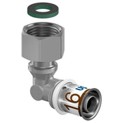 Uponor S - Press Plus réz hollandis könyök 16 - 1/2" BM