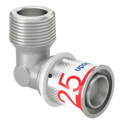 Uponor S - Press Plus réz könyök KM 25x3/4"