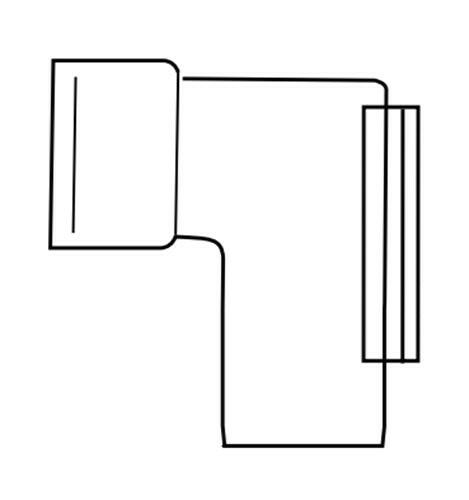 VAILLANT 80 füstgáz könyök vizsg. nyíl ALU - kifutó-0