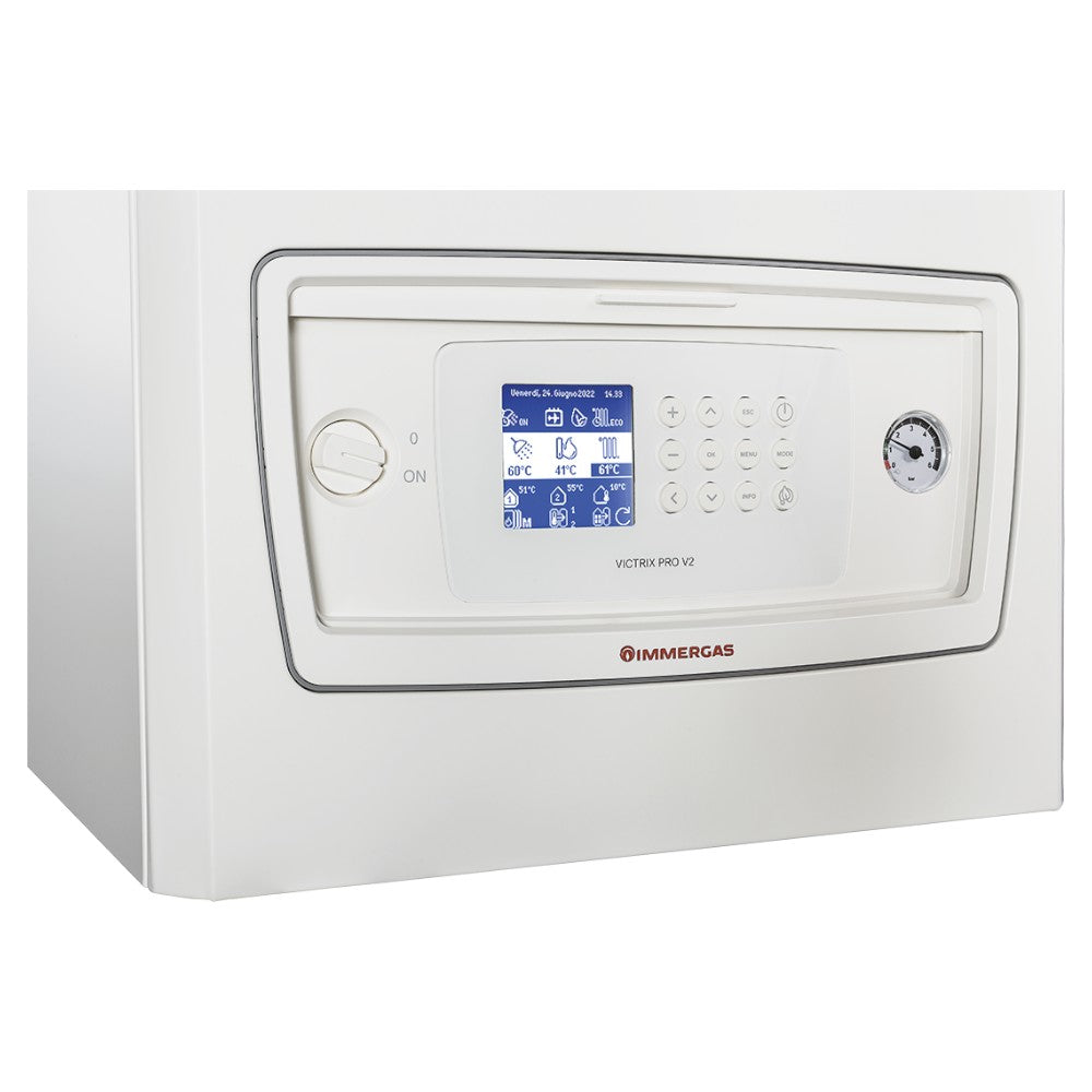 Immergas Victrix PRO 55 V2 kondenzációs gázkazán, fűtő 49,9 Kw (3.033857)