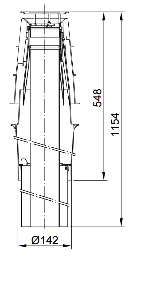 Viessmann 80/125 PPs tetőátvezetés-0