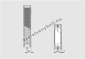 Vogel&Noot 22KV 400x520 balos szelepes radiátor-2