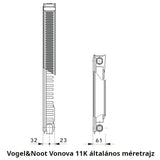 Vogel & Noot Vonova 33KV általános méretek