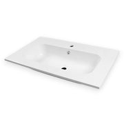 Wellis Almeria műmárvány mosdó, 81x46x1,8/16 cm (WB00345)