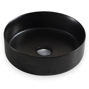 Wellis Rose Black matt fekete pultra építhető mosdó, 35,5x12 cm (WF00059)
