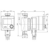 WILO Star-Z NOVA T HMV keringető szivattyú, hőmérsékletvezérléssel (4222650)-2