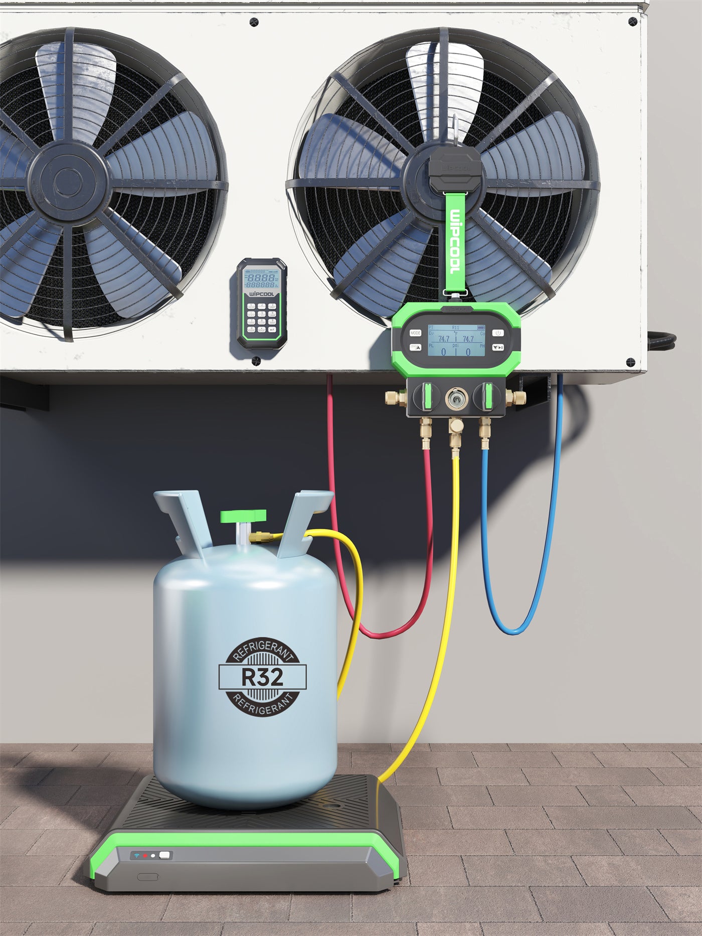 Wipcool mérleg, programozható, Bluetooth vezeték nélküli vezérlő MRS120