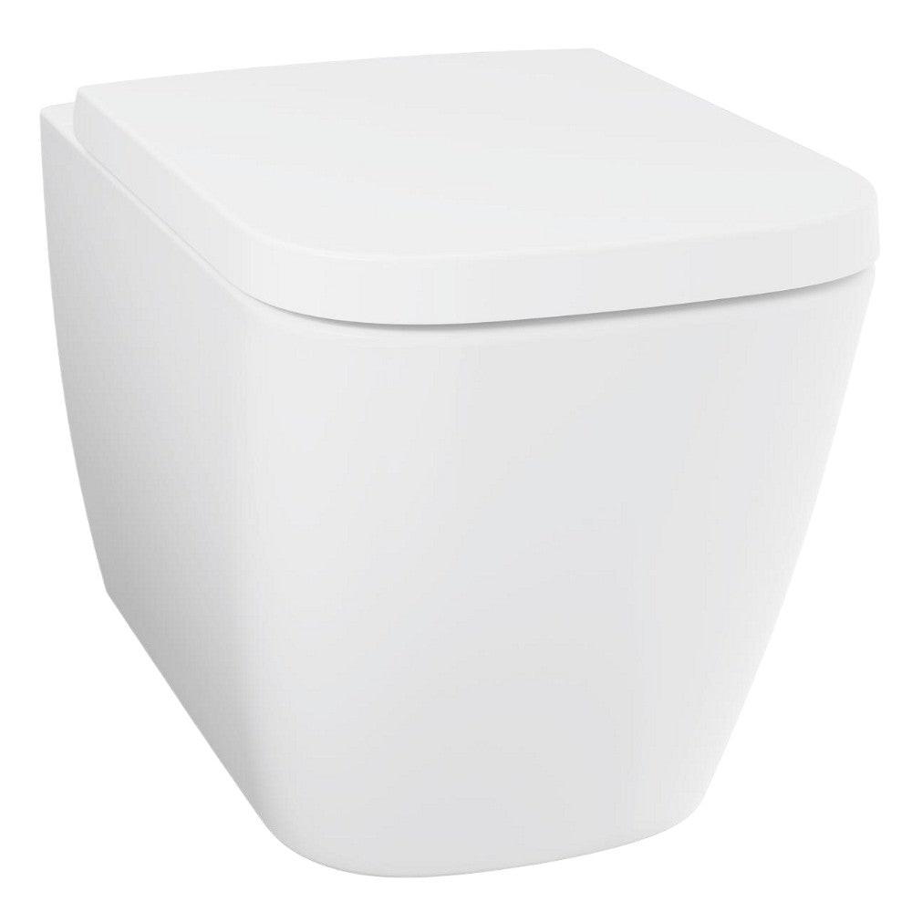 Grohe BauEdge Ceramic WC csésze, fali, mély öblítéses, perem nélküli + WC ülőke (106740SH00)