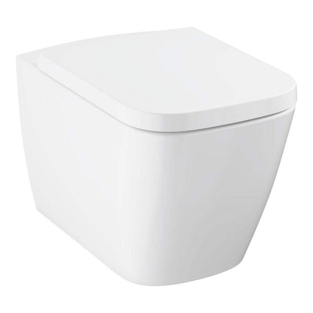 Grohe BauEdge Ceramic WC csésze, fali, mély öblítéses, perem nélküli + WC ülőke (106740SH00)