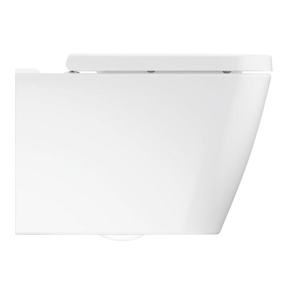 Grohe BauEdge Ceramic WC csésze, fali, mély öblítéses, perem nélküli + WC ülőke (106740SH00)