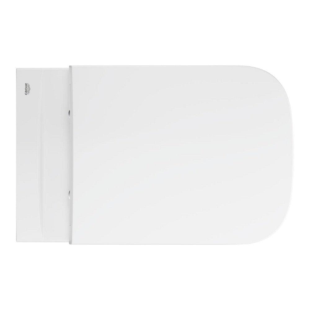 Grohe BauEdge Ceramic WC csésze, fali, mély öblítéses, perem nélküli + WC ülőke (106740SH00)
