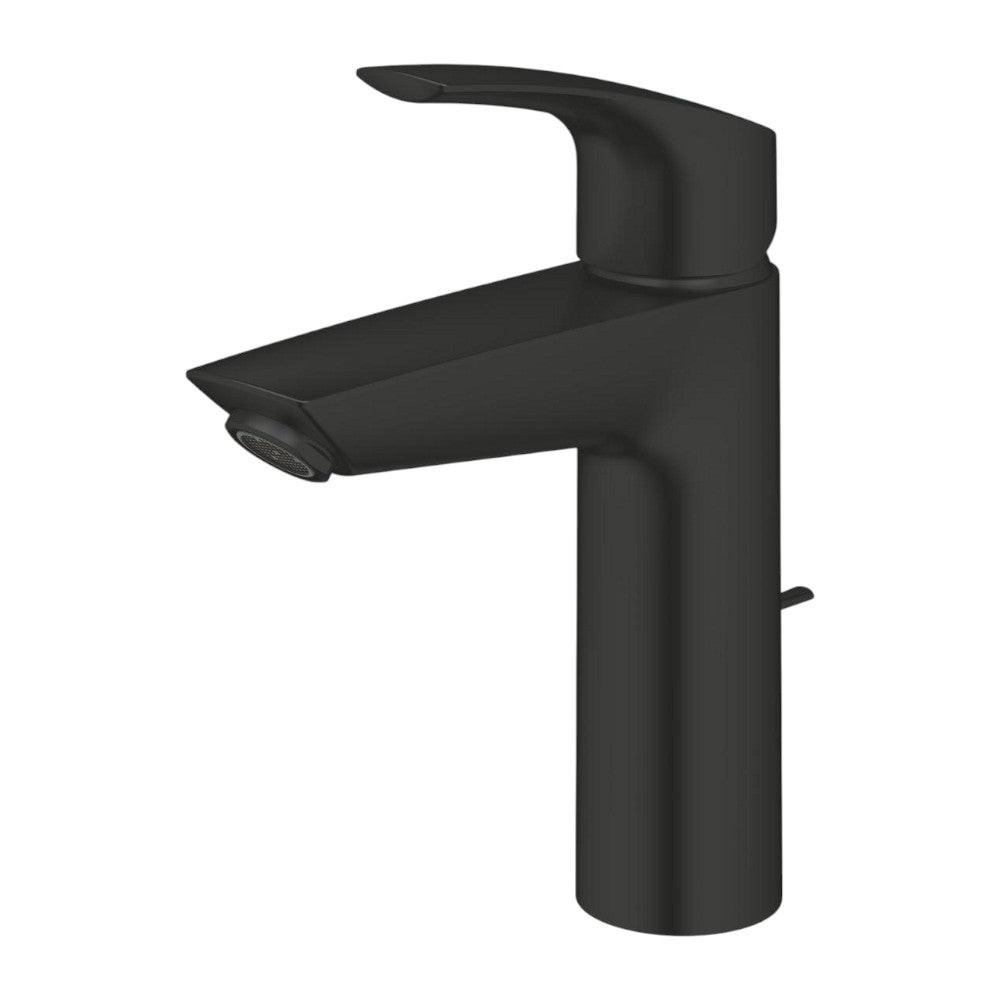 Grohe Eurosmart mosdó csaptelep, M - es méret, húzórudas leeresztőgarnitúra, matt fekete (233222433)