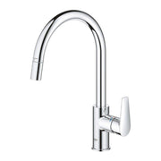 Grohe BauEdge mosogató csaptelep, kihúzható zuhanyfej (30536000)