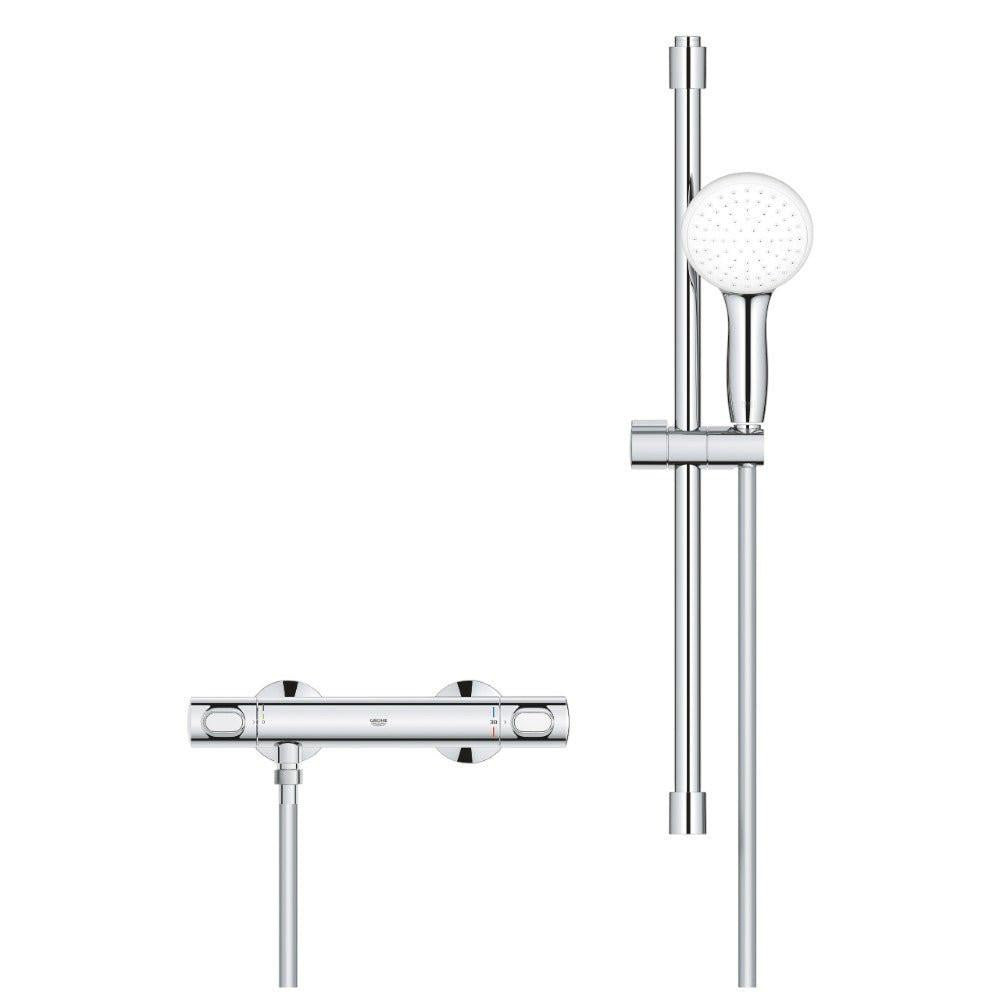 Grohe Grohtherm 500 termosztátos zuhanycsaptelep (34796001)
