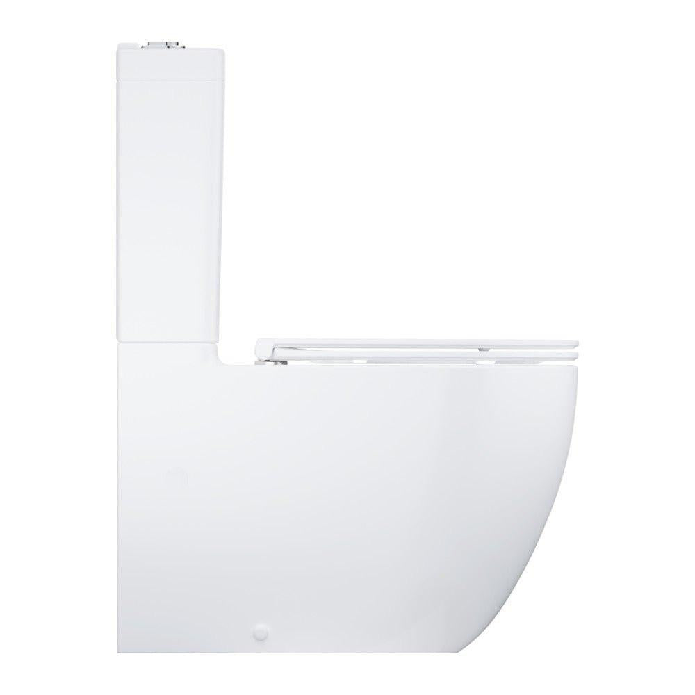 Grohe Bau Ceramic WC csésze, álló, monoblokkos, mély öblítéses, perem nélküli, falhoz szerelhető (39910000)
