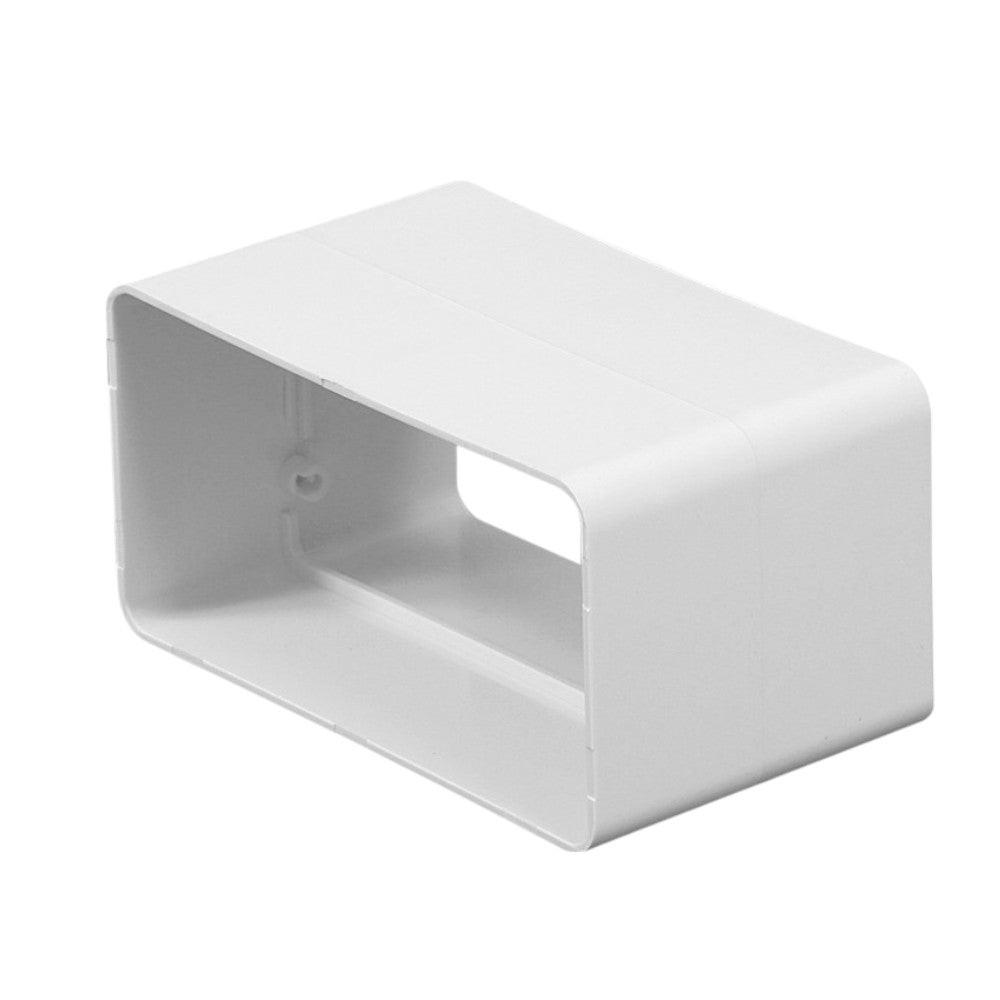 Awenta KP120 - 21 lapos csatorna 60x120 mm, csőtoldó idom (KP120 - 21)