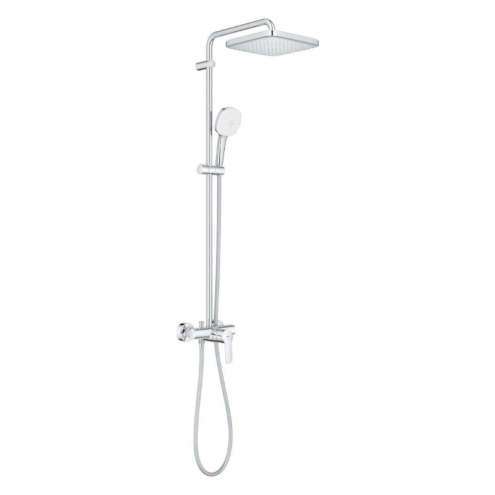 Grohe Tempesta System 250 Cube zuhanyrendszer, egykaros csapteleppel, króm (26692001)