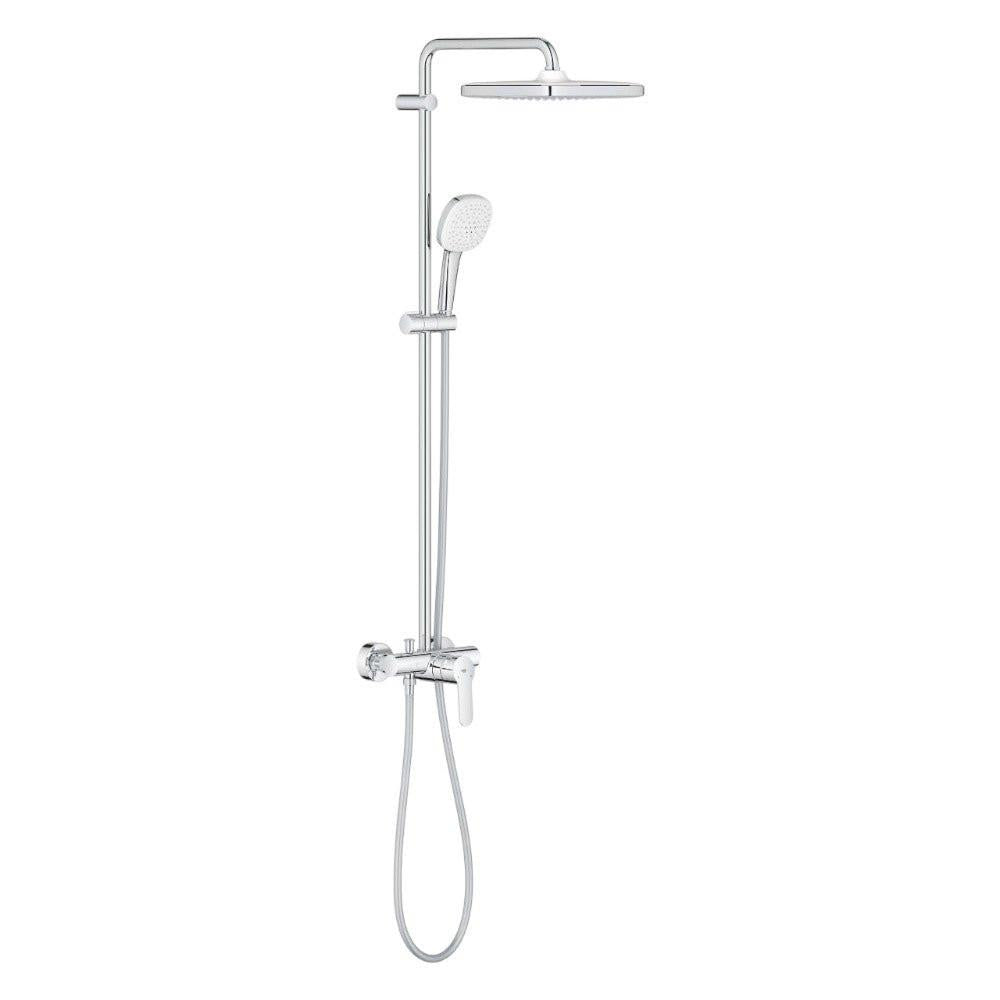 Grohe Tempesta System 250 Cube zuhanyrendszer, egykaros csapteleppel, króm (26692001)