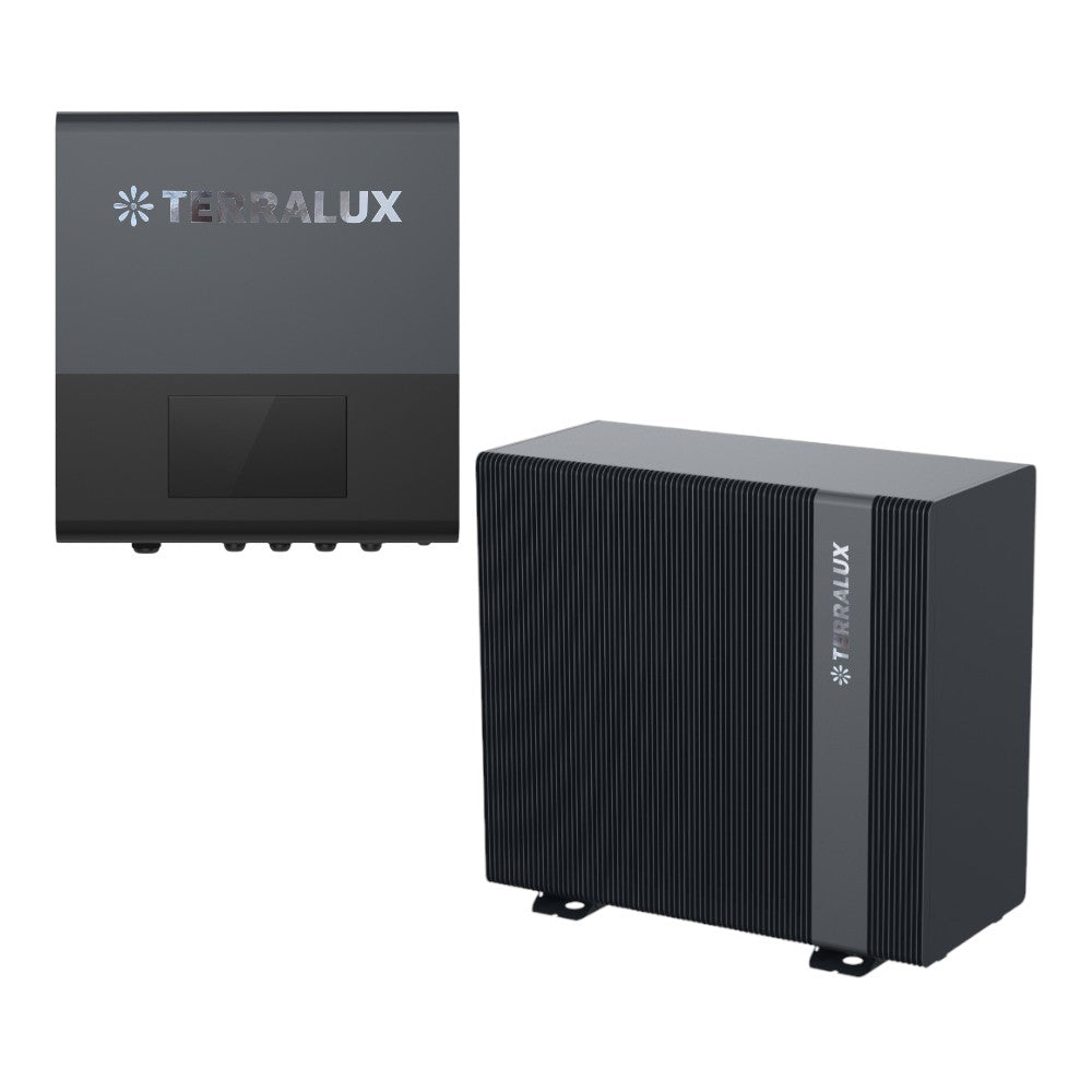 TERRALUX Hi-Master 6 monoblokk levegő-víz hőszivattyú, 1fázis Wi-fi-s, 6,61kW+ CM10 vezérlő modul