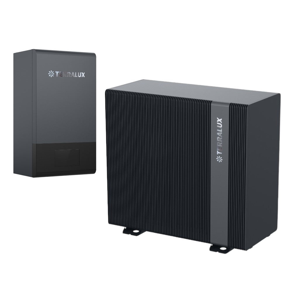 TERRALUX Hi-Master 6 monoblokk levegő-víz hőszivattyú, 1fázis Wi-fi-s, 6,61kW+ HS10 hidr. modul