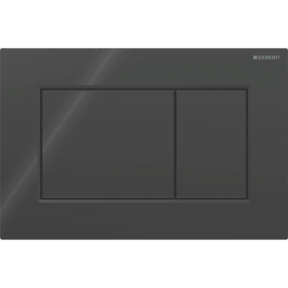 Geberit Sigma01 square nyomólap fényes fekete 2 mennyiséges (115.660.DW.1)