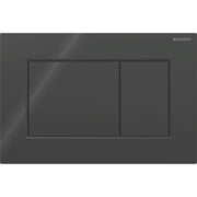 Geberit Sigma01 square nyomólap fényes fekete 2 mennyiséges (115.660.DW.1)