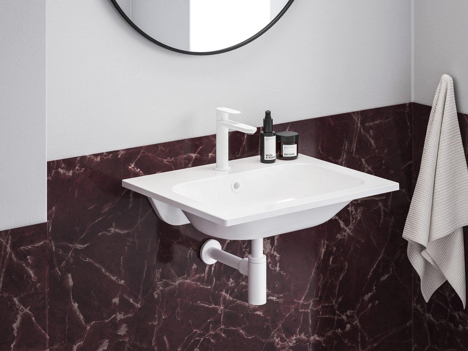 Ravak Chrome Slim 60 mosdó fehér, furattal (XJG01160001)