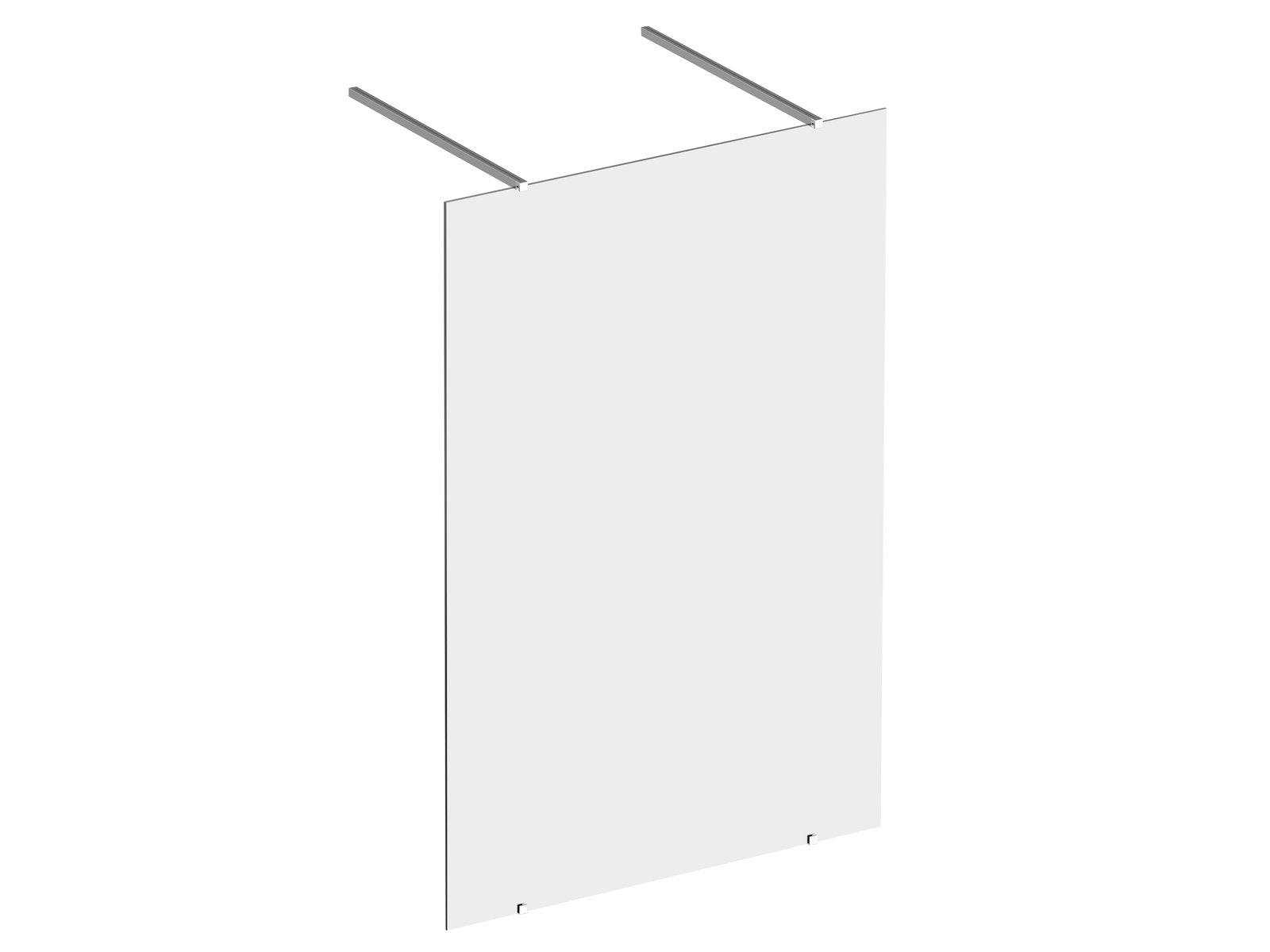 Ravak Walk In Free szett - 130 zuhanykabin krómhatású+transparent, 2 merevítővel (GW9FJ0C0SZ1)