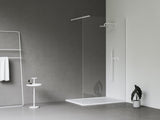 Ravak Walk In Wall szett - 120 zuhanykabin fehér matt+transparent, 1 merevítővel (GW9WG0E0SZ1)