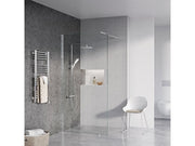 Ravak Walk In Wall szett - 130 zuhanykabin krómhatású+transparent, 1 merevítővel (GW9WJ0C0SZ1)