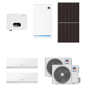 Cool4U Solar L csomag (28 db napelem, 10 kW inverter, 9,5 kW energiatároló és 2db 3,5kw klíma) (COOL4U - SOLAR - L)