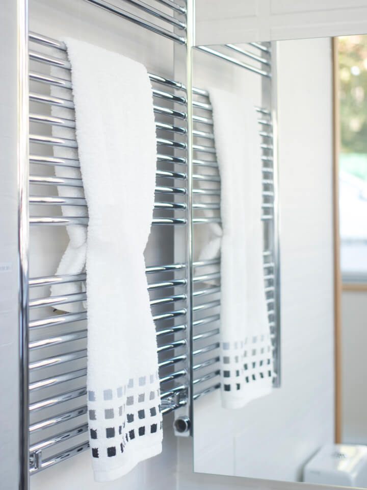 Törölközőszárító fürdőszobai radiátor