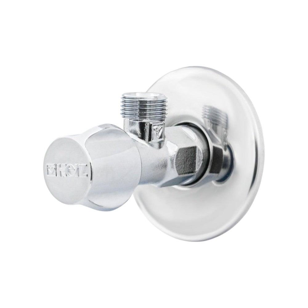 HERZ sarokszelep lapostömítéssel ivóvízhez G1/2" - G3/8" (UH16004)