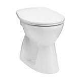 Alföldi Bázis WC-csésze alsó kifolyású, laposöblítésű + CleanFlush (7096-R101)