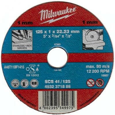 Milwaukee vágókorong vékony SCS 41/115 mm 4932451484-0