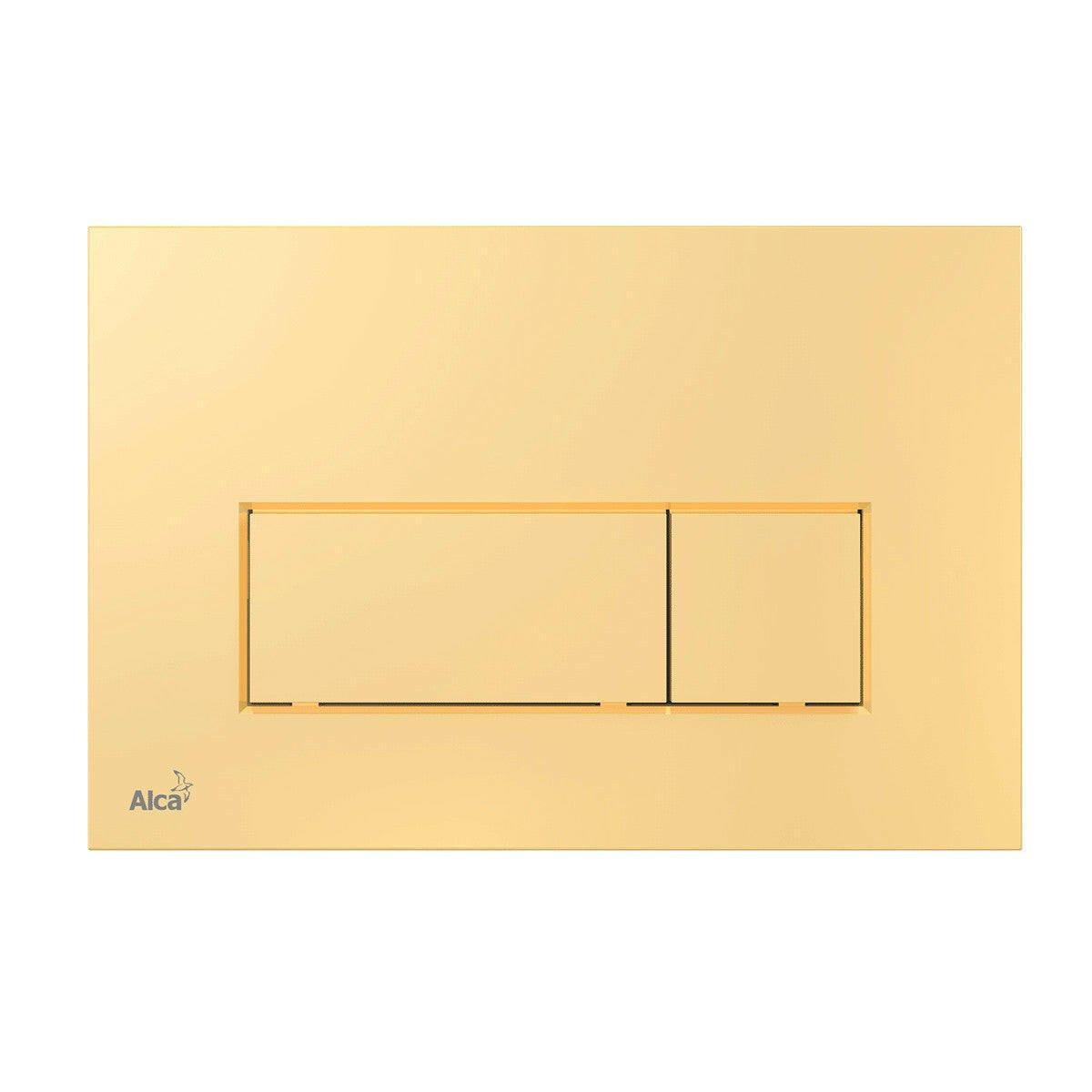 Alcaplast WC tartály nyomólap M575 THIN, arany színű
