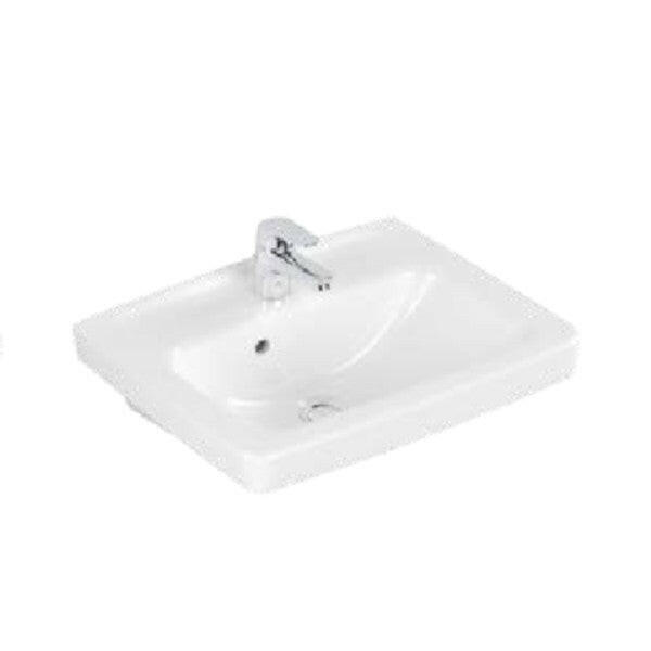 Alföldi Optic kézmosó 50x40 cm 1 furattal középen ( 7072 - 5001 )