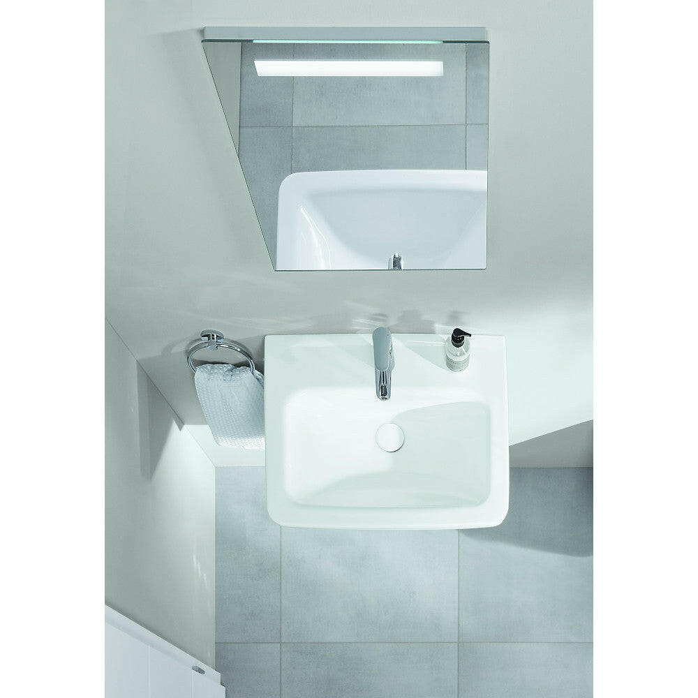 Alföldi Optic kézmosó 50x40 cm 1 furattal középen ( 7072 - 5001 )