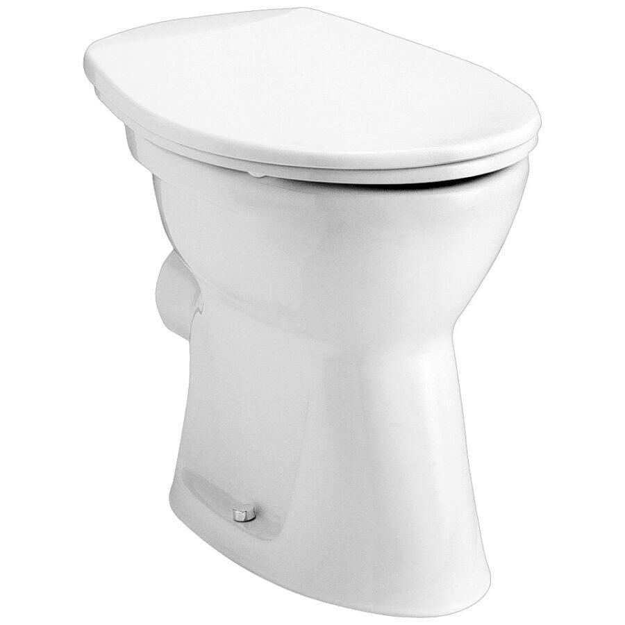 Alföldi Bázis WC - csésze hátsó kifolyású, laposöblítésű + CleanFlush (7095 - R001)