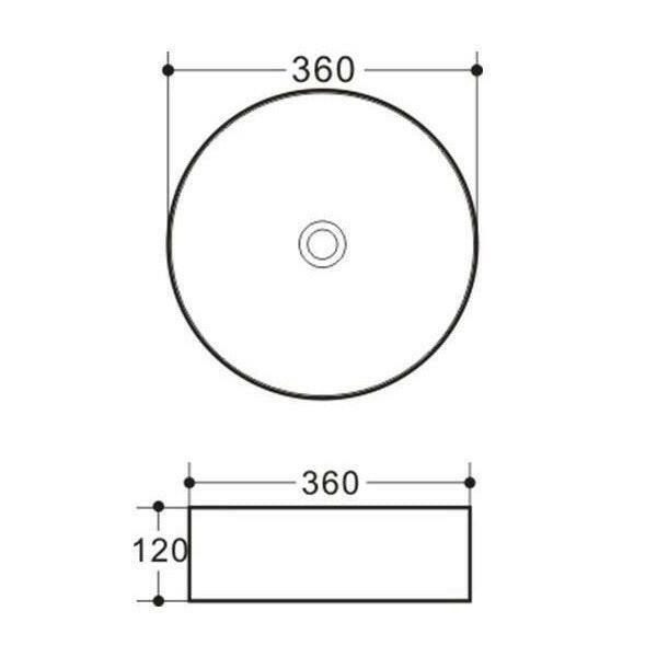 Arezzo New Orleans mosdótál lefolyóval fekete (130)