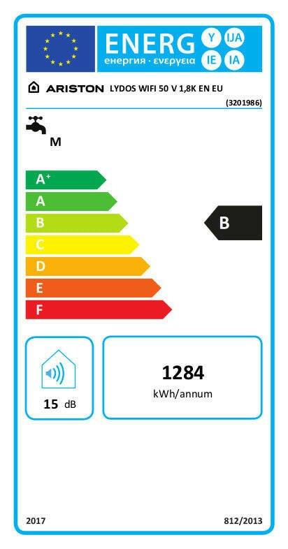 Ariston Lydos WiFi 50 V 1,8K EN EU elektromos vízmelegítő - kifutó, helyette: ARIS - 3201374