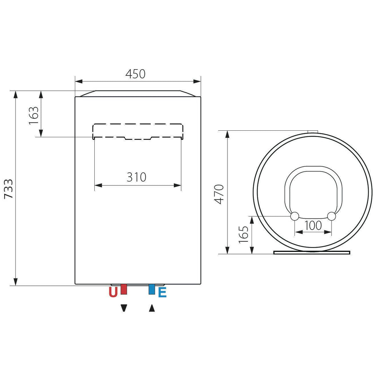 Ariston Lydos WiFi 80 V 1,8K EN EU elektromos vízmelegítő - kifutó, helyette: ARIS - 3201375