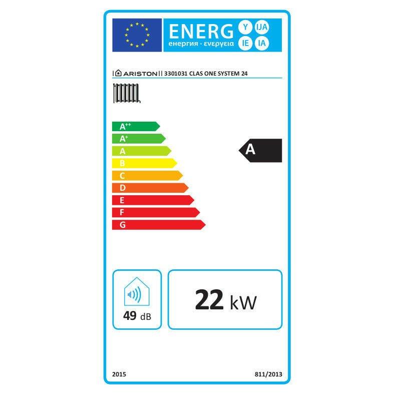Ariston Clas One System 24 kondenzációs gázkazán, fűtő 23,6 kW