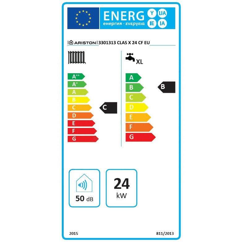Ariston Clas X 24 CF EU kéményes gázkazán, kombi 23,7 kW