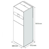 Ariston Nimbus Compact 120 M-T NET R32 monob. hősziv. 12 kW, beltéri+180l HMV, 1 fütőkör, 3 fázis-3