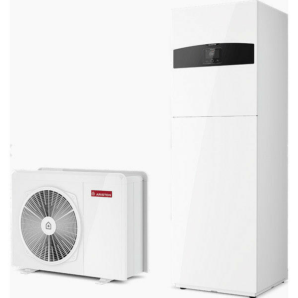 Ariston Nimbus Compact 80 S 2Z NET R32 split hőszivattyú 8 kW, beltéri + 180 l HMV, 2 fűtőkör, 1 fázis (3301895)