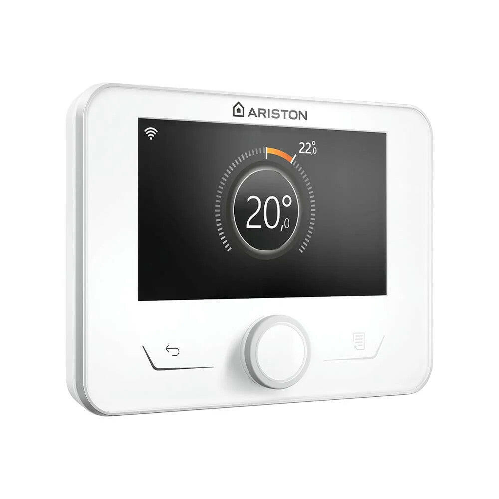 Ariston Sensys HD színes HD kijelzős Sensys, Bus rendszerű vezetékes szobatermosztát, fehér ( 3319467 )
