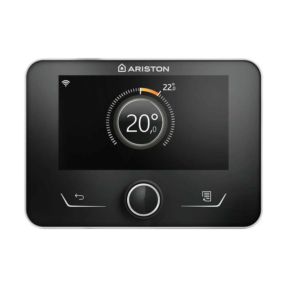 Ariston Sensys HD színes HD kijelzős Sensys, Bus rendszerű vezetékes szobatermosztát, fekete ( 3319468 )
